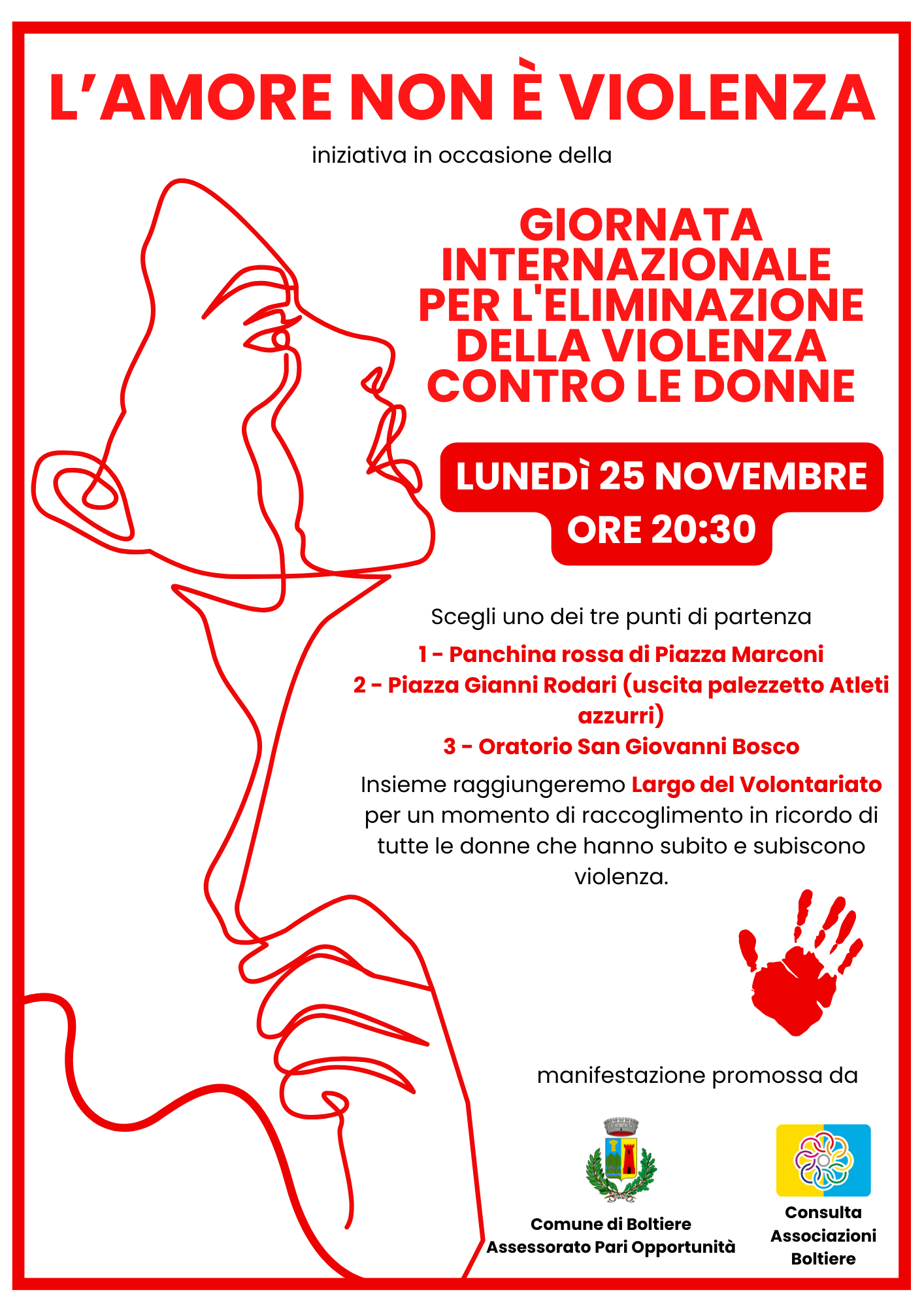 in occasione della giornata internazionale per l'eliminazione della violenza contro le donne 